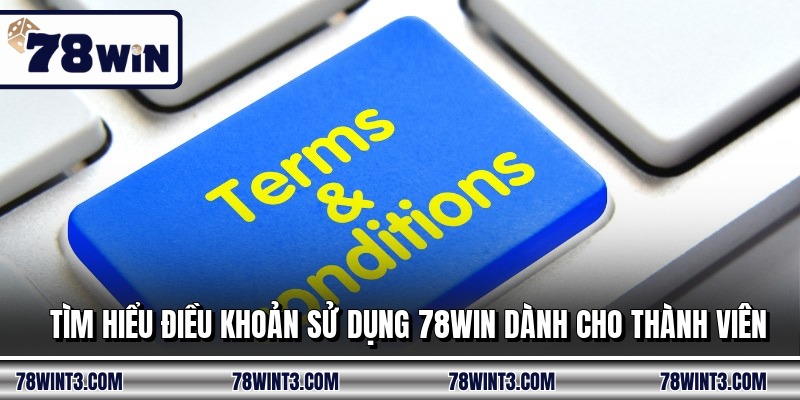 Tìm hiểu điều khoản sử dụng 78WIN dành cho thành viên